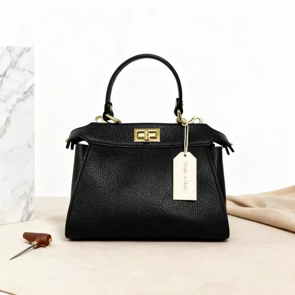 Sacs à main en cuir véritable blanc