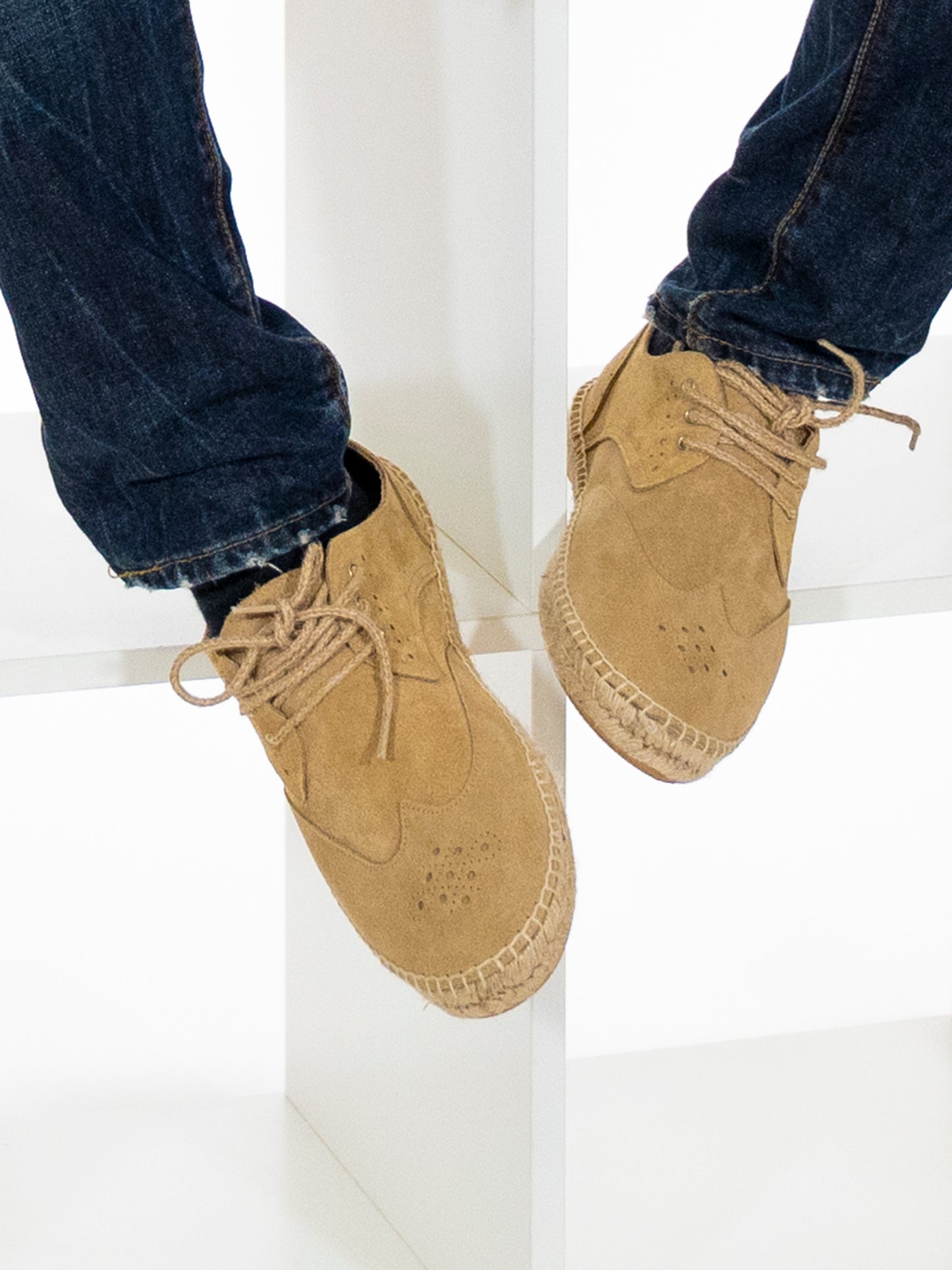Chaussures "Ses Illetes" Beige Homme