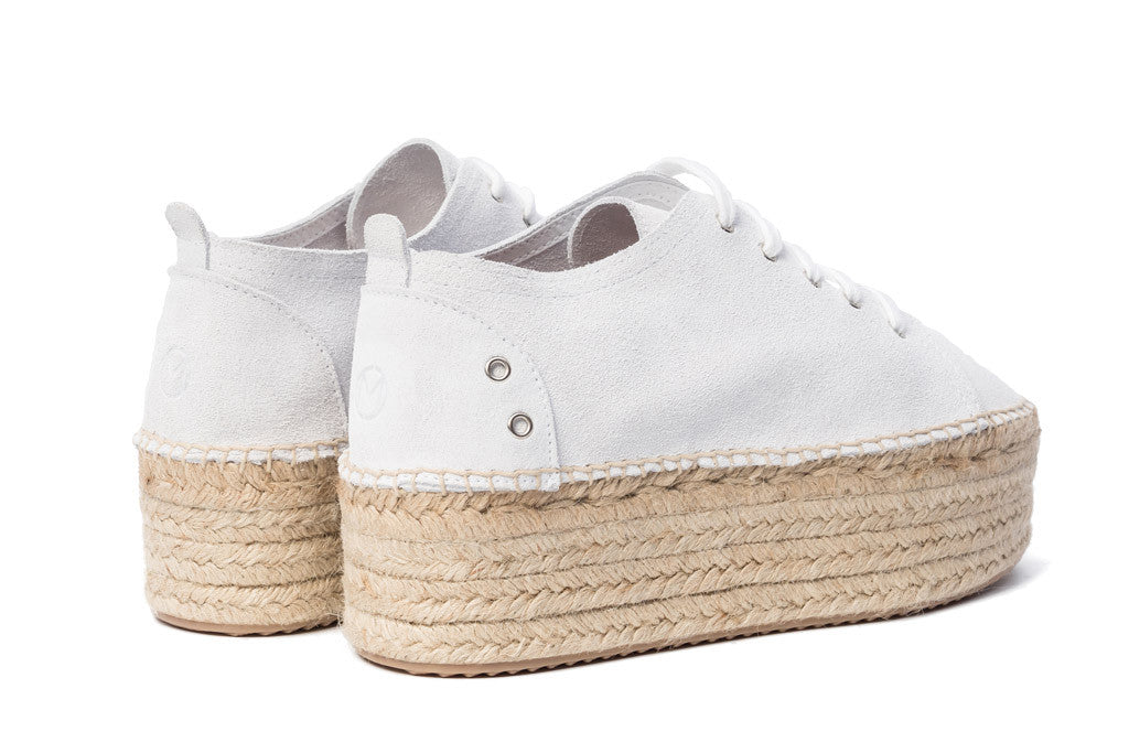 Baskets Es Vedra Blanc Femme