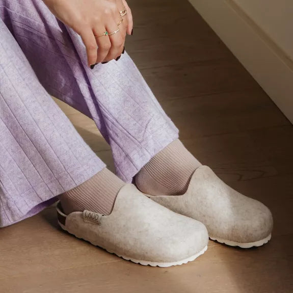 Pantoufle sabot NATURELLE