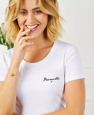 T-SHIRT FEMME MAMOUNET (brodé)