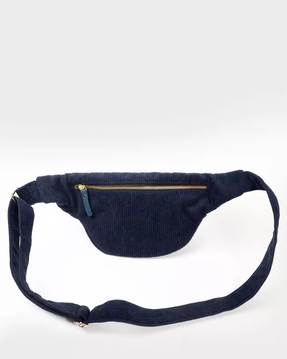 Banane Velours Bleu Nuit