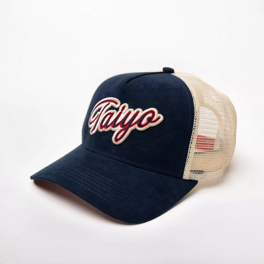 Casquette Suede Ceramic Trucker Navy
