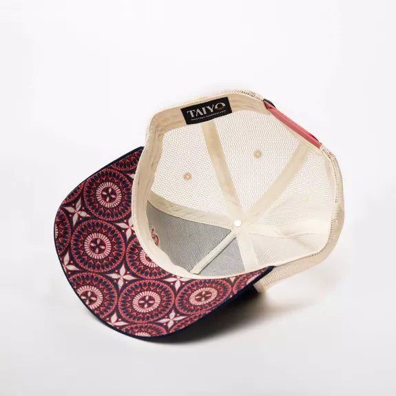 Casquette Suede Ceramic Trucker Navy