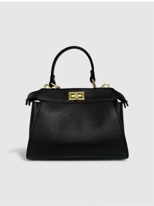 Sacs à main en cuir véritable noir