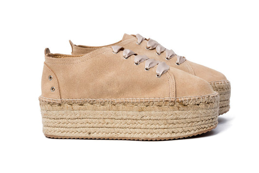 Baskets Es Vedra beige Femme