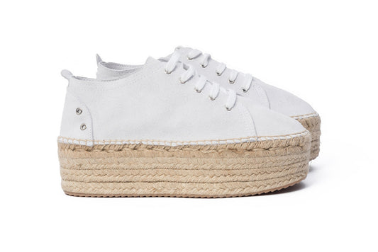 Baskets Es Vedra Blanc Femme